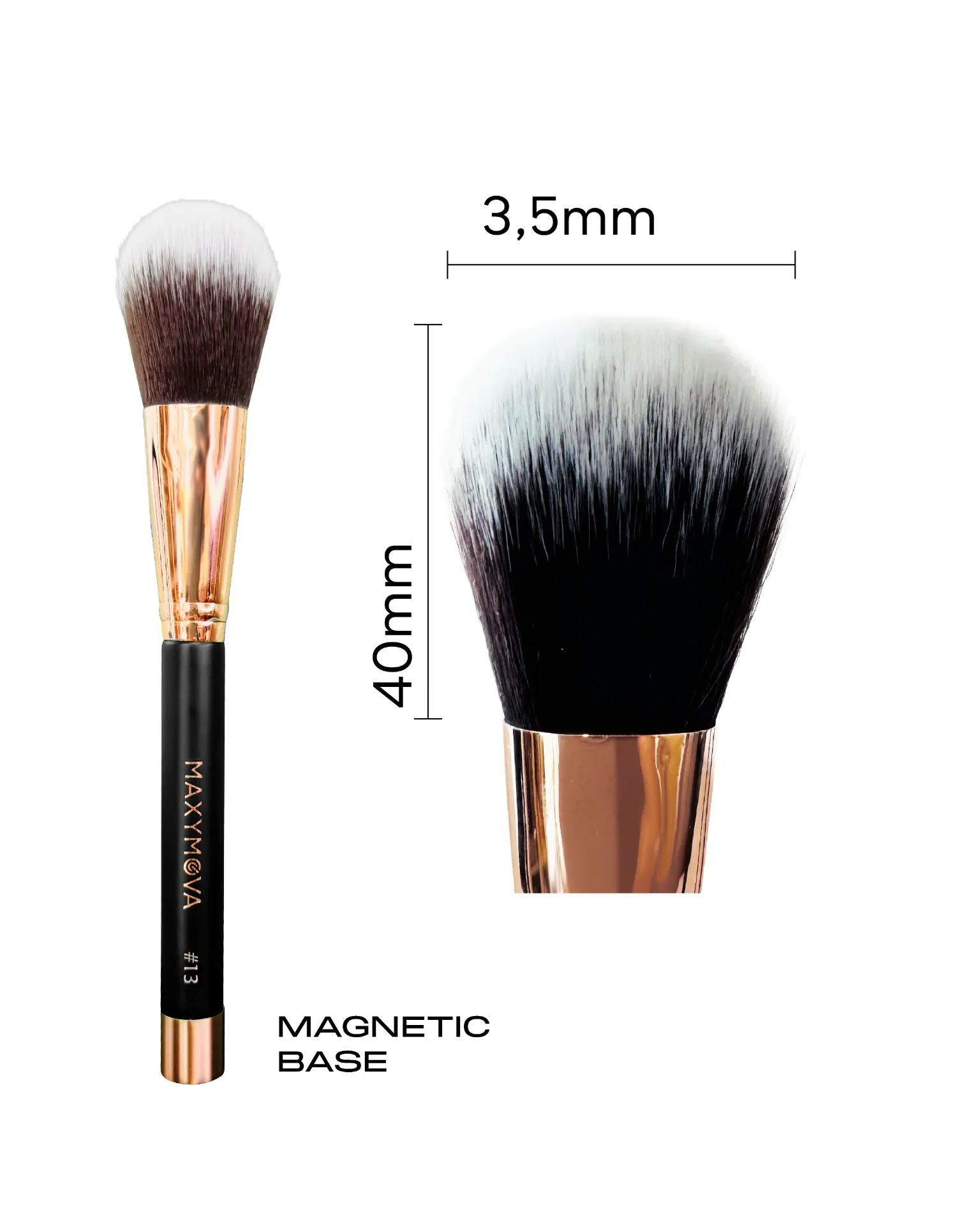 [M0221] Pennello Magnetico Professionale N.13