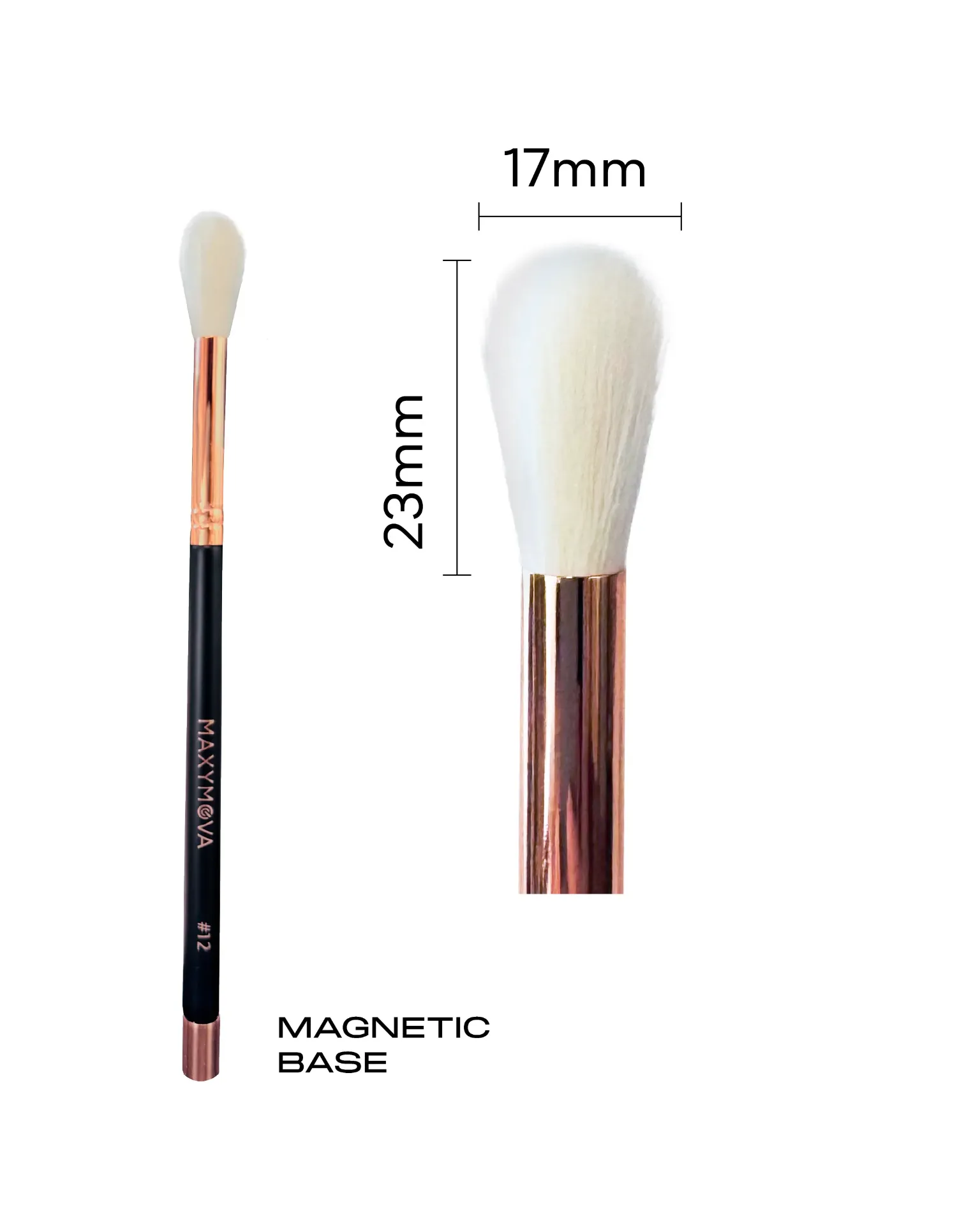 [M0222] Pennello Magnetico Professionale N.12