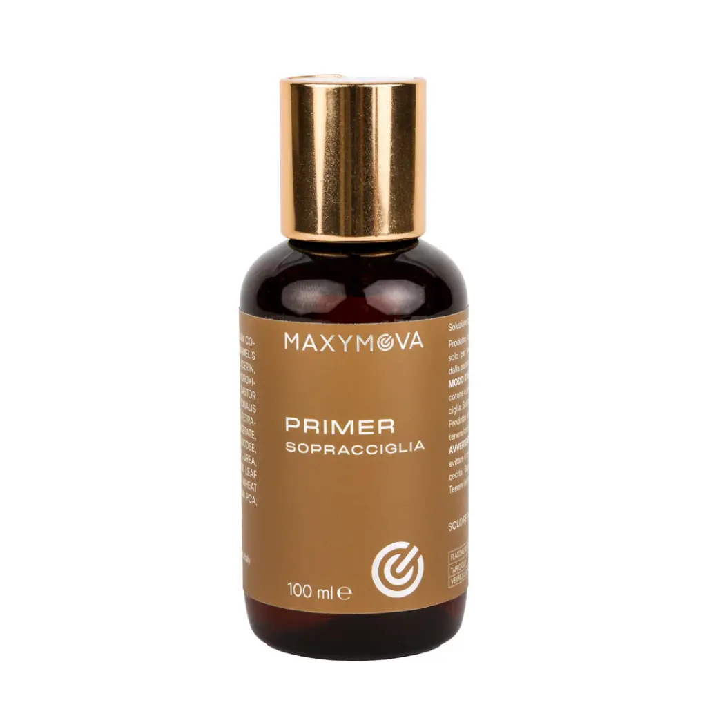 [M0055] Primer Sopracciglia - Soluzione Pre-Trattamento per ottimizzare l'applicazione del colore Henné 100ml MAXYMOVA