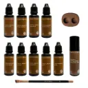 Kit Tinte Liquide - Colorazione sopracciglia con accessori