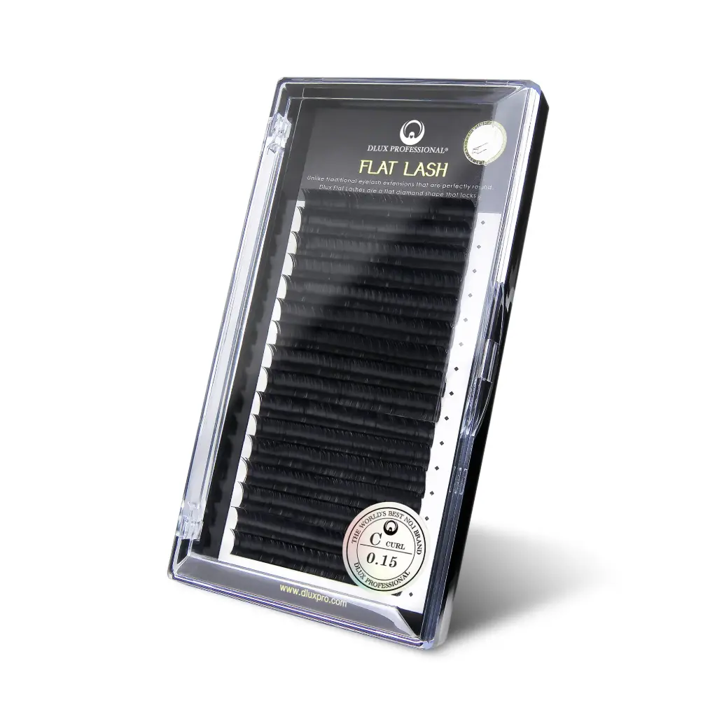 [D0416] Ciglia Flat, Piatte per la Lunga Durata ed Espressività (0.15, C, MIX (7-14))