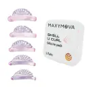 Bigodini Shell Curvatura U - Bigodini in Silicone Ultra-Adesivi per Laminazione - 5 paia