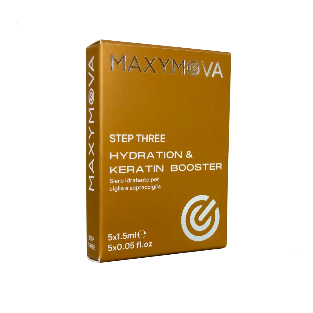 [M0149] Step 3 Hydration & Keratin Booster in bustine 1,5ml *5 pz per Laminazione Ciglia e Sopracciglia