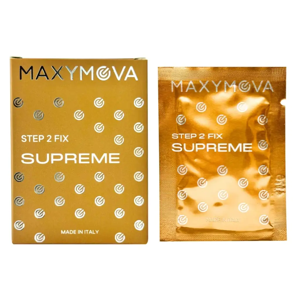 [M0187] Step 2 Supreme Fix in bustine 1,5ml x 5 pz - Crema fissante per laminazione ciglia e sopracciglia
