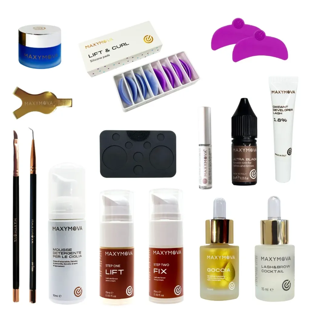 [M0043] Kit Professionale Business Laminazione Ciglia e Sopracciglia - Efficacia Garantita, Risultati Professionali