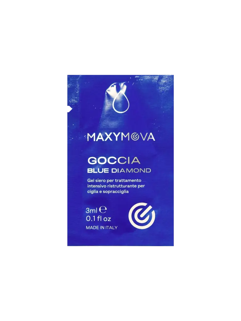 [M0012] Goccia Blue Diamond 3ml bustina - Siero Ristrutturante Ciglia & Sopracciglia