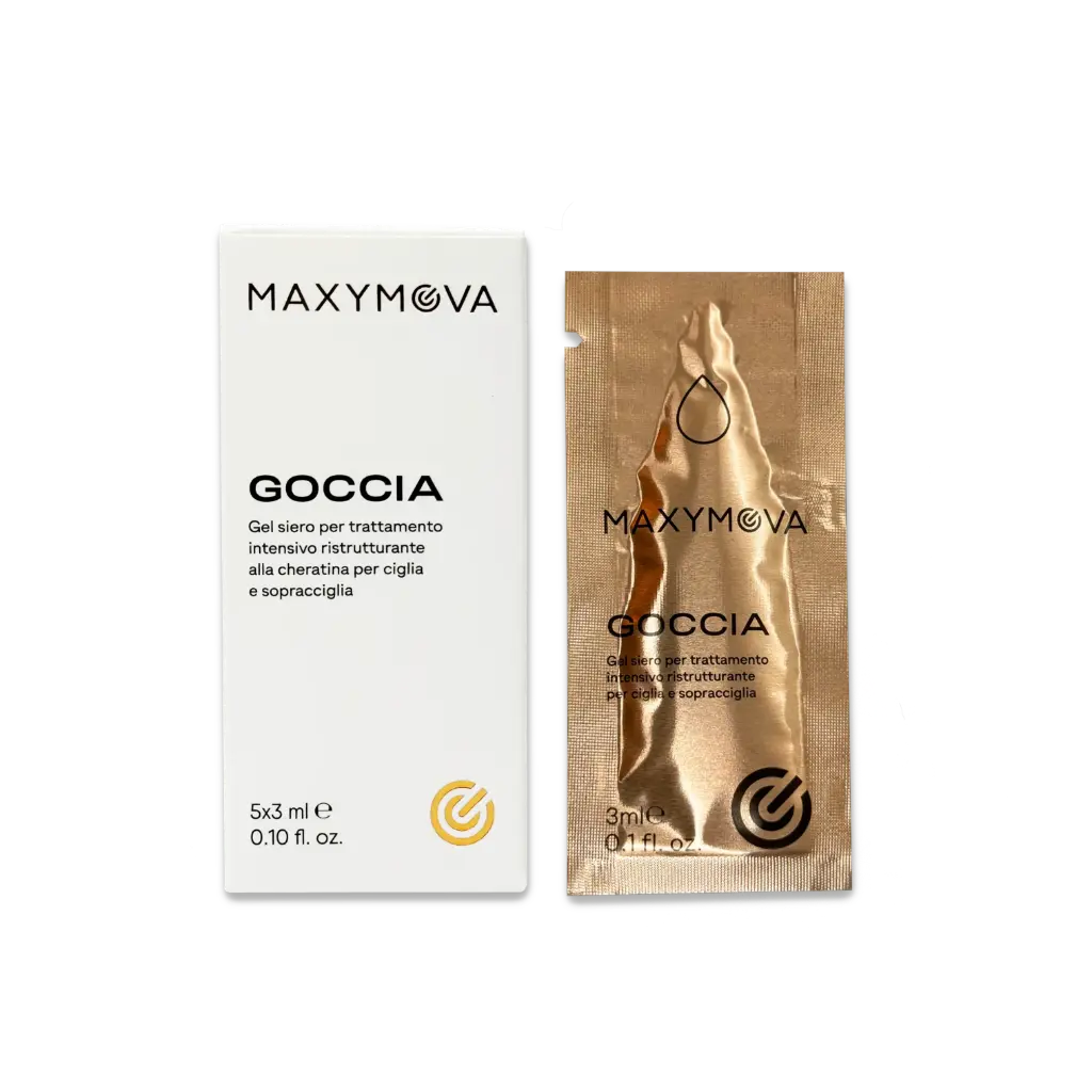 [M0069] Goccia bustine 3ml x 5 pz - Siero ristrutturante per laminazione ciglia e sopracciglia