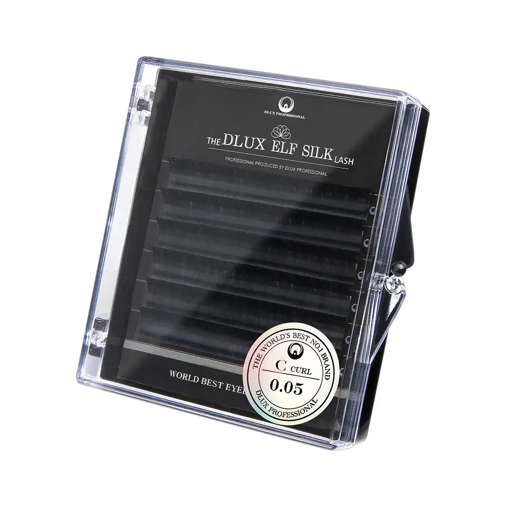 [D0261] Ciglia per Extension ELF 6 linee DLux Professional (B, 0.05, MIX (5-6-7))