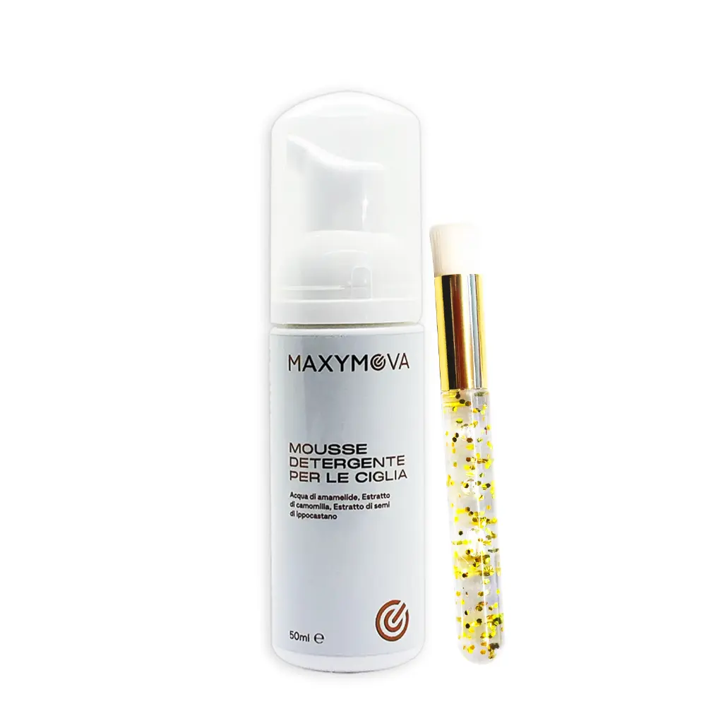 [M0194] Mousse Detergente 50ml + pennello lavaggio