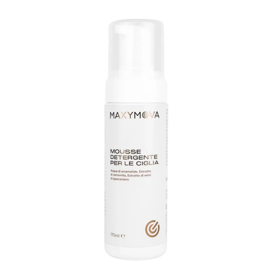 Mousse Detergente per Ciglia, Sopracciglia e Viso - Prima & Dopo Laminazione e Extension