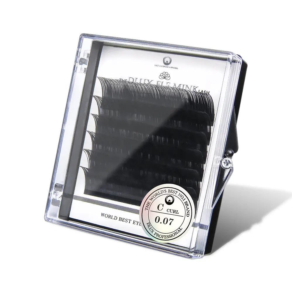 [D0317] Ciglia per Extension 0,07mm ELF Supreme Mink DLux Professional