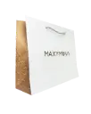 Borsa Regalo in Cartone Premium MAXYMOVA – Elegante e Resistente - Bianco