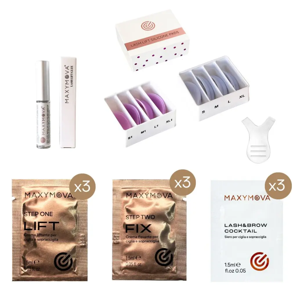 [M0109] Kit Small per Laminazione Ciglia - per 12-15 Trattamenti MAXYMOVA  (CLASSICA)
