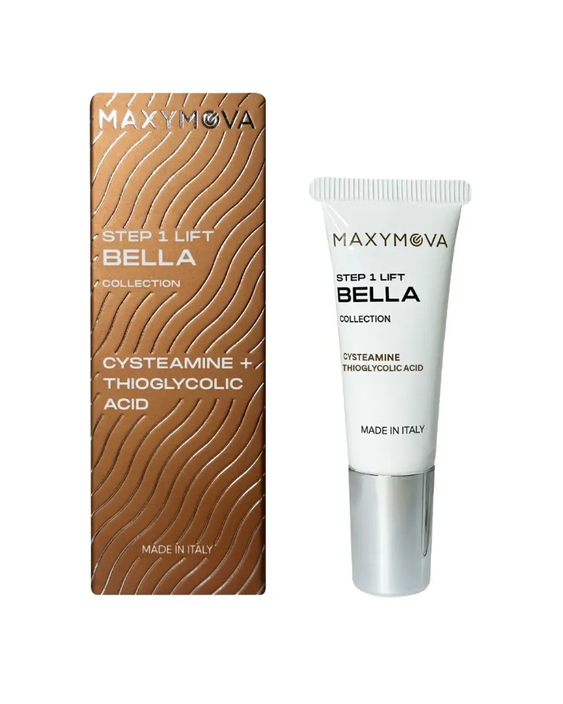 [M0351] Step 1 Bella Collection - tubo 10ml Crema permanente con Cisteamina + Acido Tioglicolico