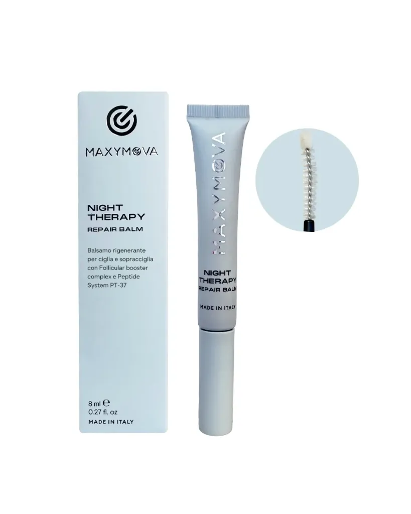 Night Therapy Repair Balm 8ml - Balsamo riparatore ciglia e sopracciglia