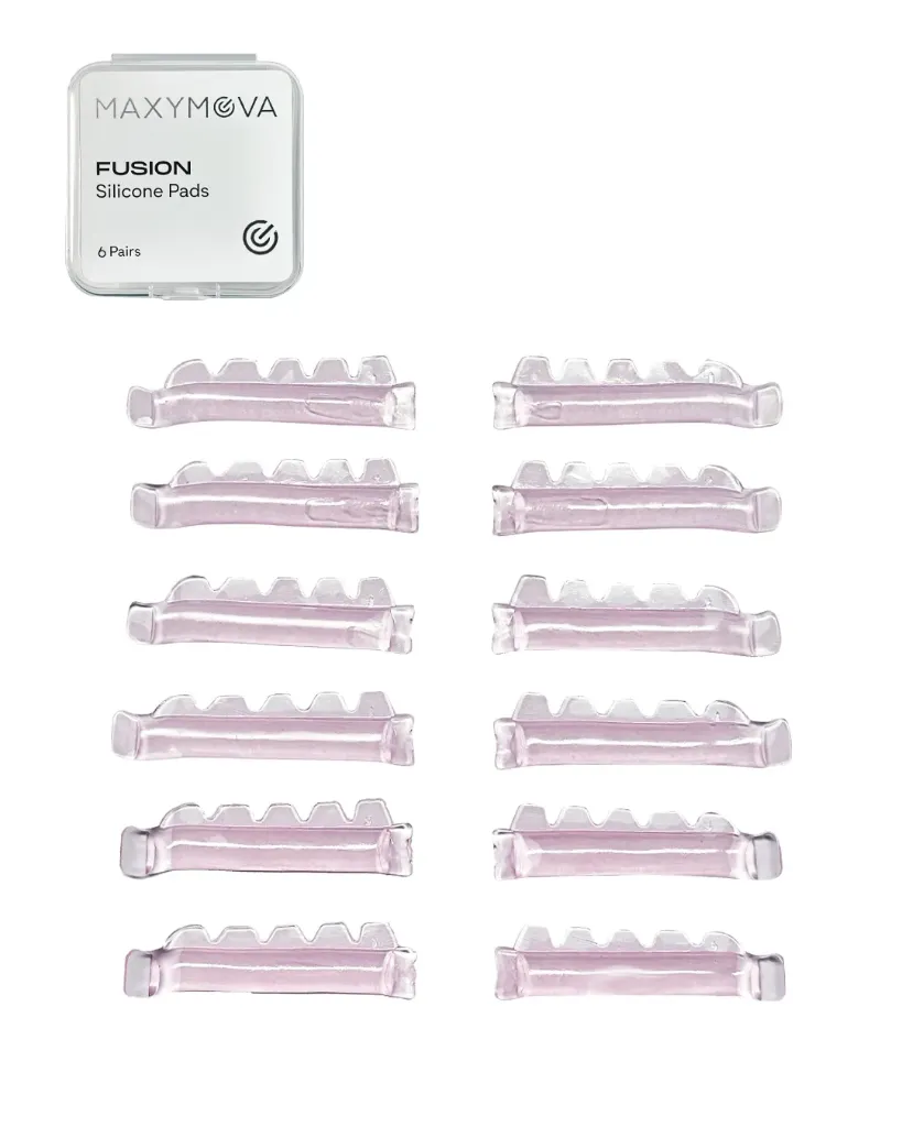 [M0373] Fusion Bigodini in Silicone per Laminazione Ciglia - 6 misure per una perfetta laminazione delle ciglia