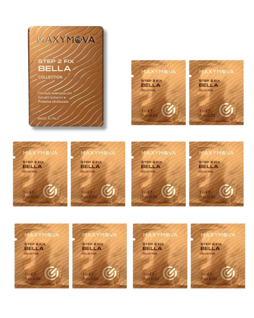 [M0347] Step 2 Bella Collection - bustine 1ml x 10 pz Crema fissante per laminazione