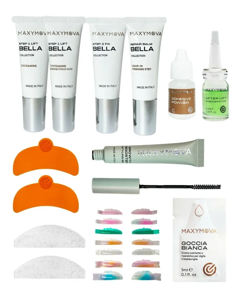 Kit professionale Laminazione Ciglia con Tecnica Coreana - doppio step 1 MAXYMOVA