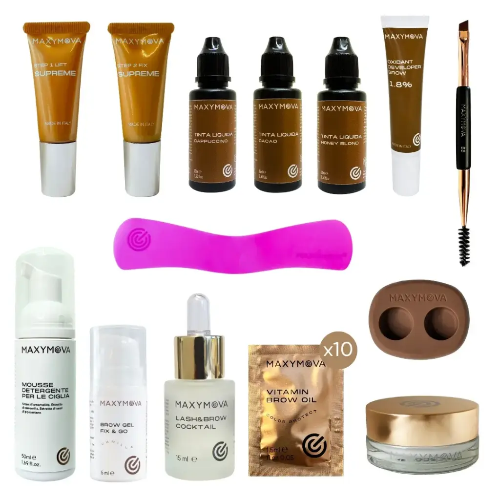 [C0059] Kit per corso laminazione sopracciglia (Solo con trainer Maxymova autorizzato) (STANDARD, ROMA)
