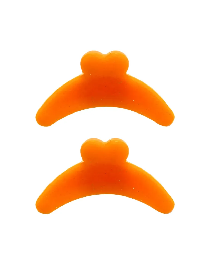 Pad protettivo in Silicone arancioni - 1 paio