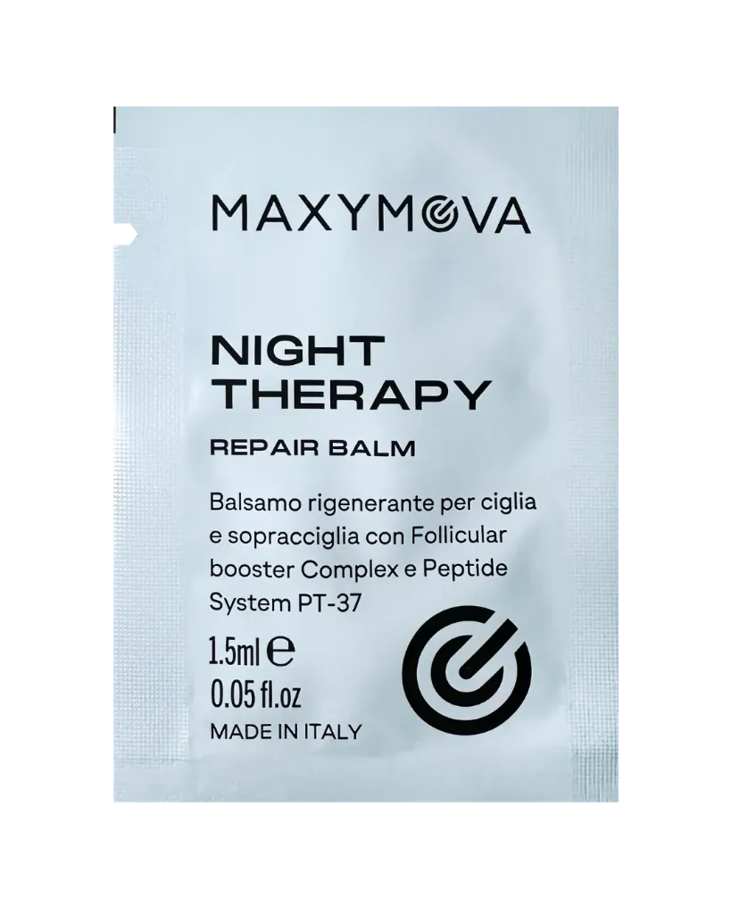 Night Therapy Repair Balm bustina 1,5ml  - Balsamo riparatore ciglia e sopracciglia