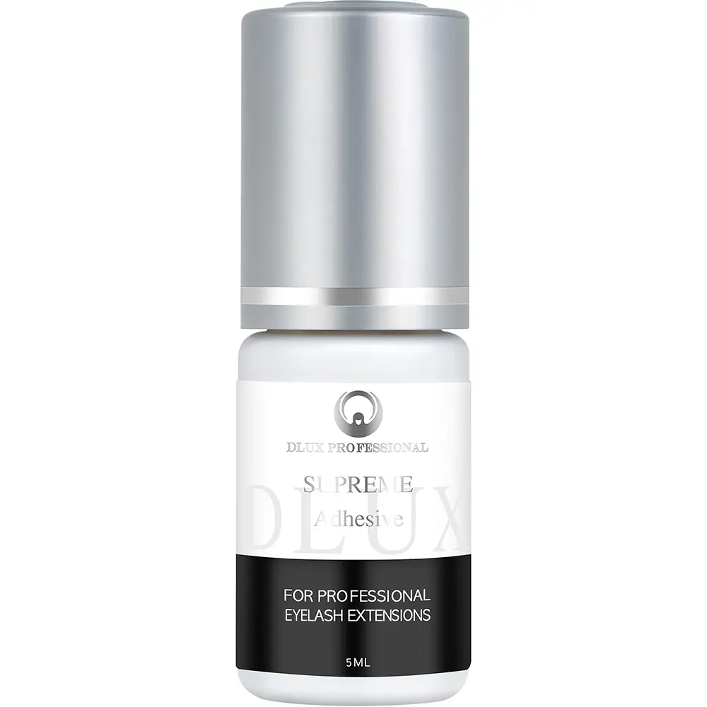 [D0556] Colla per extension ciglia Supreme 5ml - 1 sec, Nera - DLux Professional