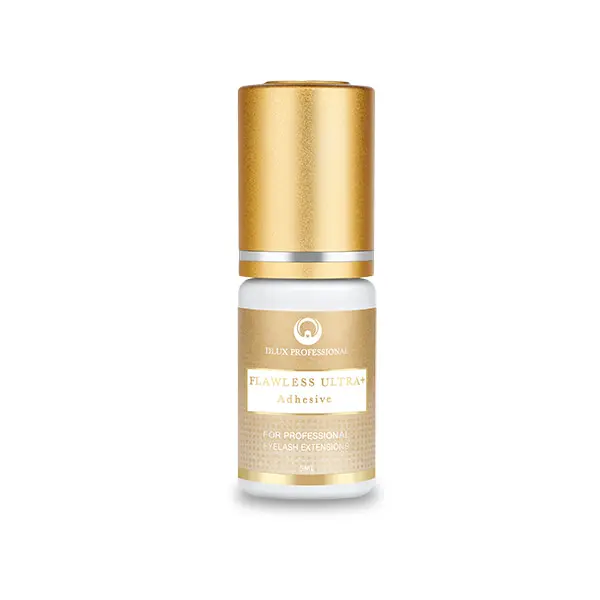 [D0557] Colla per extension ciglia Flawless Ultra + 5ml - 1 sec, Nera - DLux Professional