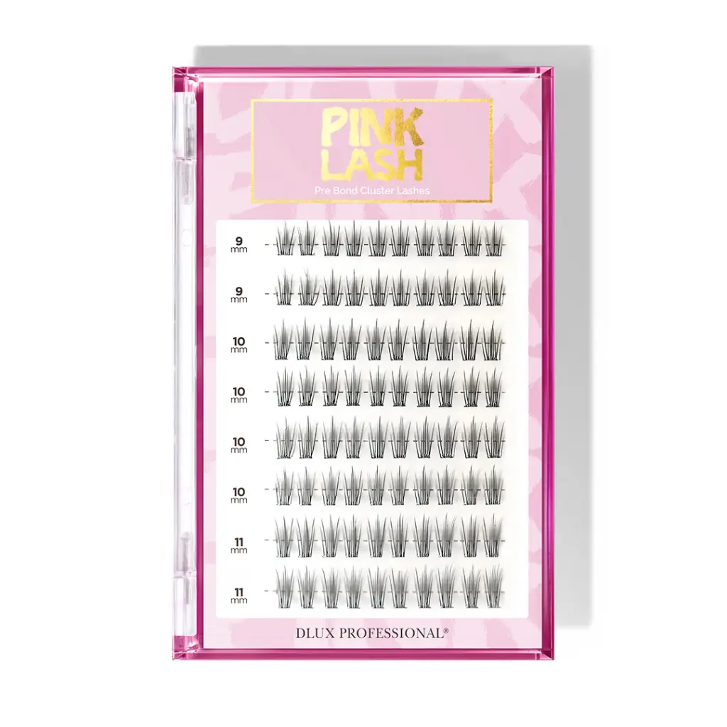 [D0648] Pink Lash - Dolly: ciglia finte One Step autoadesive, senza colla, 9–11 mm, resistenti all’acqua, fino a 7 giorni di durata