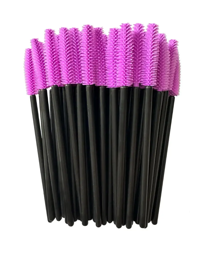 [D0595] Pettinini Silicone per ciglia e sopracciglia - set 50 pz